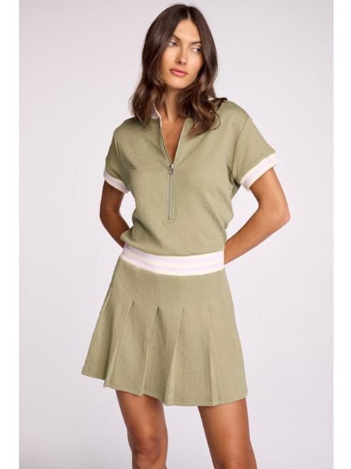 Marigold Dress - Vintage Moss